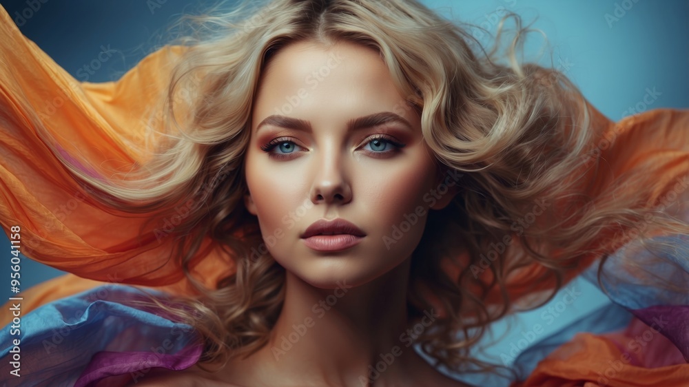 psychic and karma concept with colorful energy and karmic waves. psychic and karma concept with colorful energy and karmic waves.