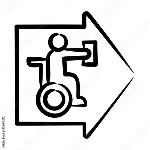 Polling Place Accessibility Icon