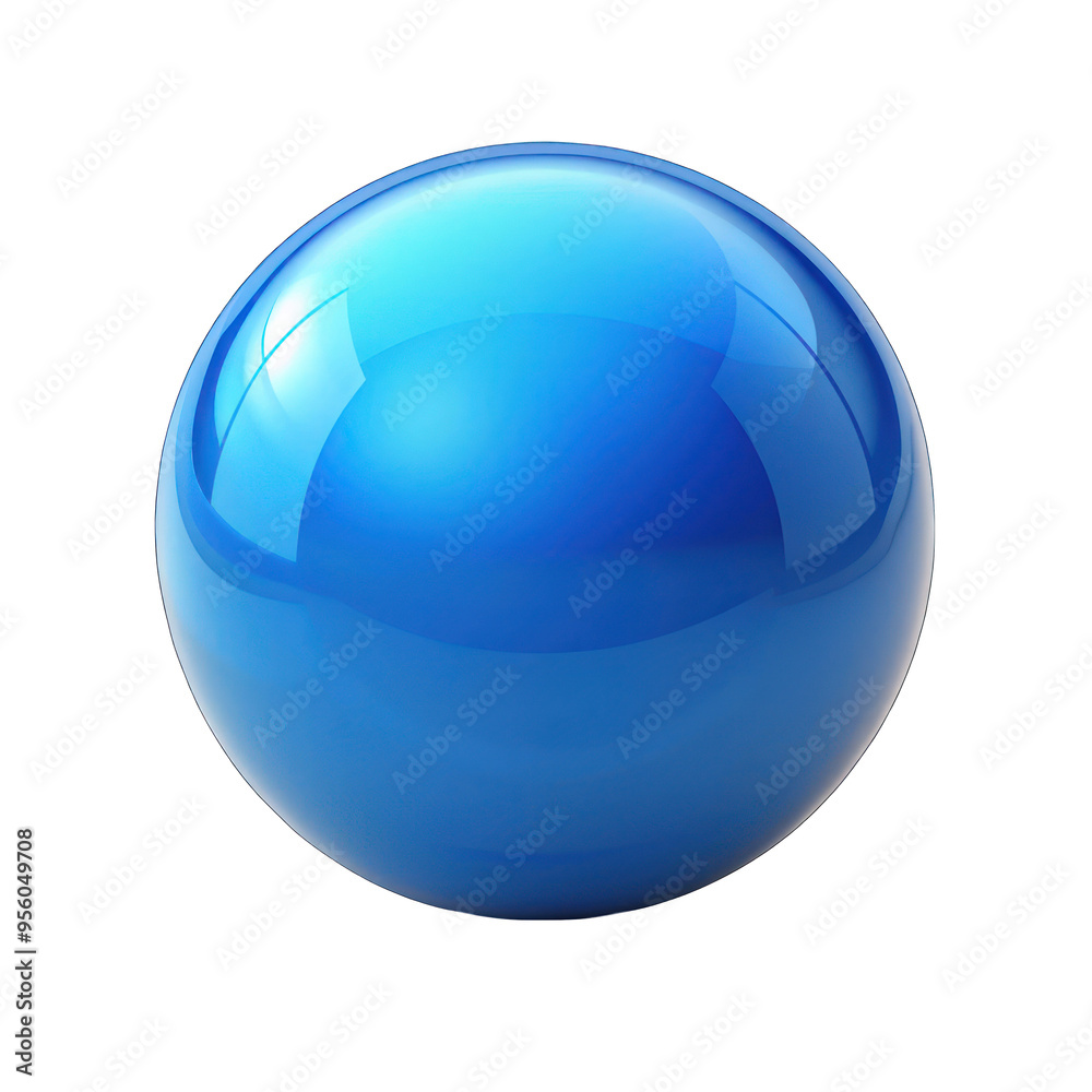 Blue Sphere isolated on transparent background Blue Sphere isolated on transparent background