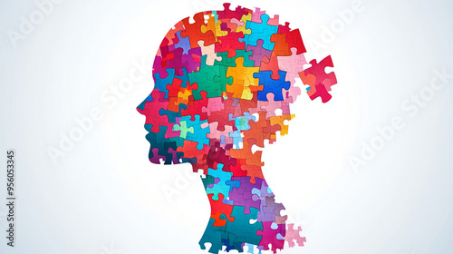 Wallpaper Mural mental health awareness day bipolar disorder anxiety stress emotional background Torontodigital.ca