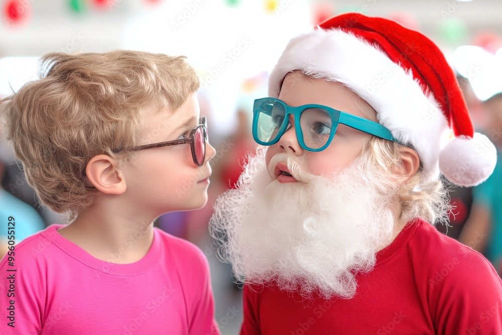 children in christmas 