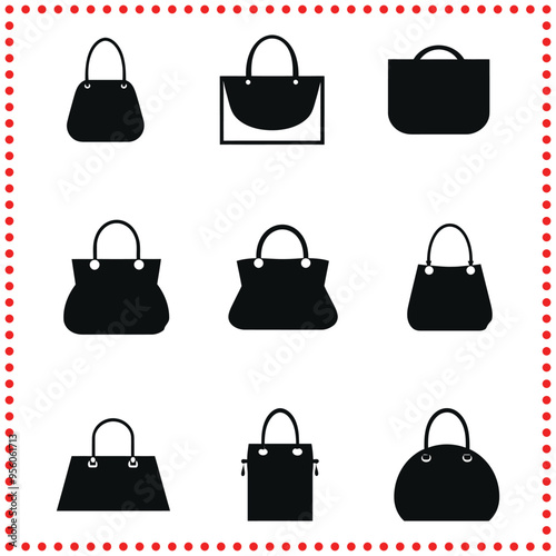 Timeless Beauty  This Handbag Design is a Must Have for Any Fashion Collection.