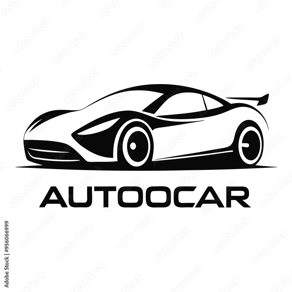 Fototapeta premium Car Logo. Sport, Showroom, Dealer Logo Automotive Vector