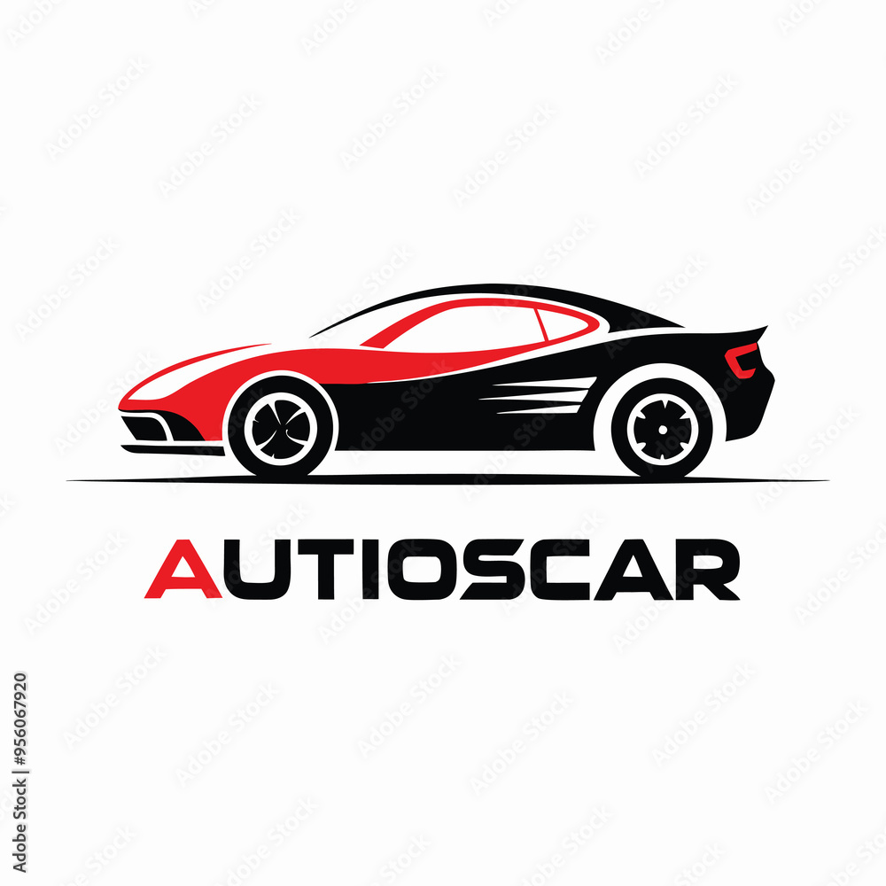 Fototapeta premium Car Logo. Sport, Showroom, Dealer Logo Automotive Vector