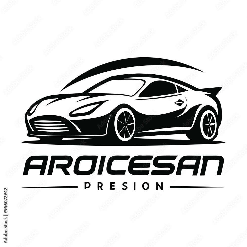 Fototapeta premium Car Logo. Sport, Showroom, Dealer Logo Automotive Vector