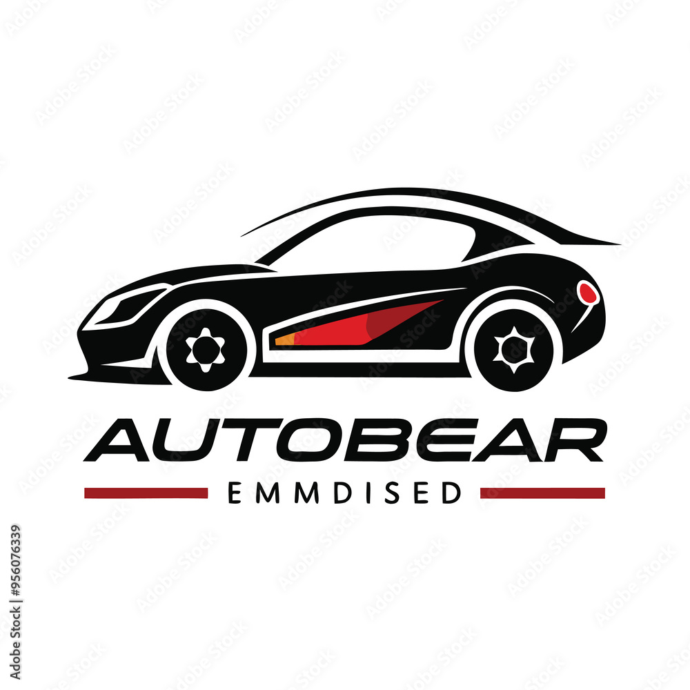 Obraz premium Car Logo. Sport, Showroom, Dealer Logo Automotive Vector
