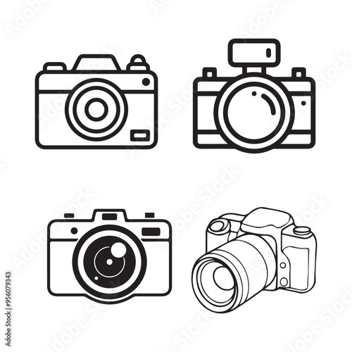 set of camera icon