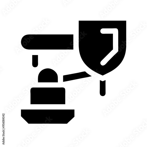 machine guarding icon