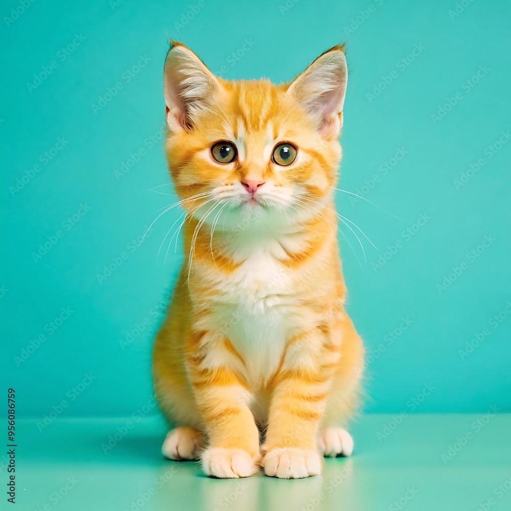 Obraz premium A Cute Cat
