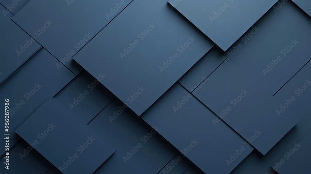 Abstract Blue Geometric Pattern Abstract Blue Geometric Pattern
