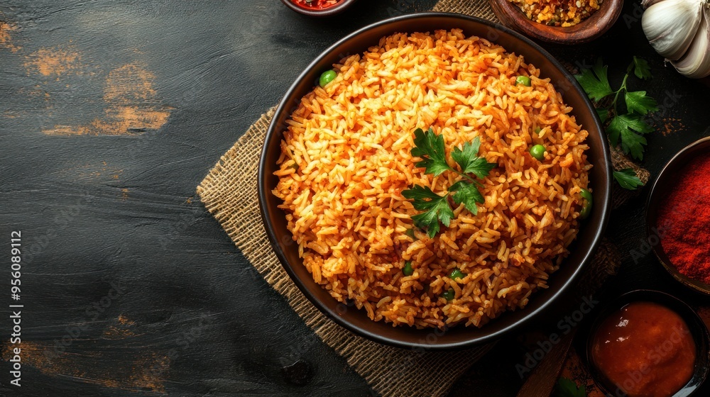 Aromatic and flavorful Indian rice dish Aromatic and flavorful Indian rice dish