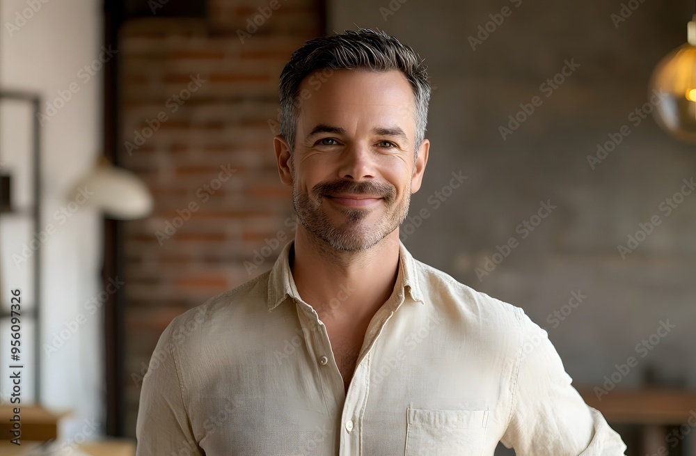 Portrait of a smiling handsome male entrepreneur,headshot Portrait of a smiling handsome male entrepreneur,headshot