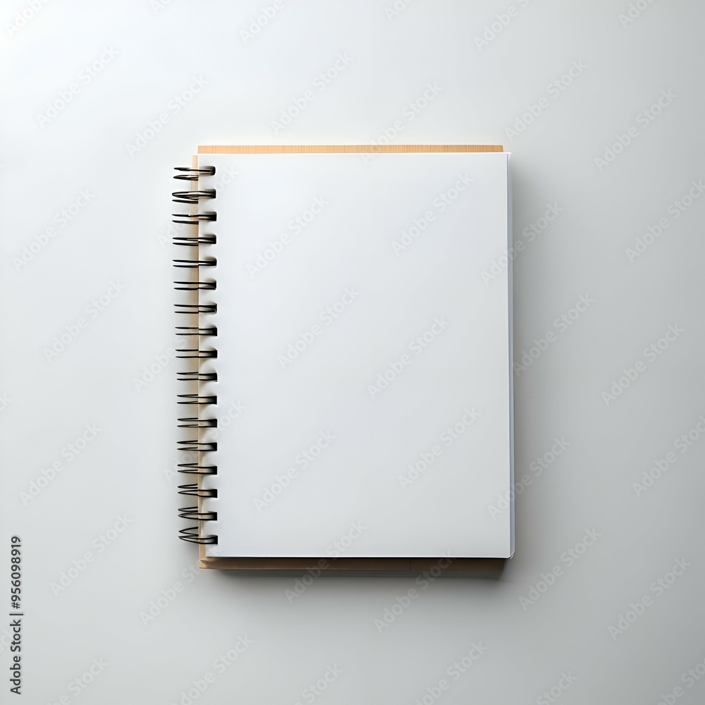 Clean and simple mockup of a blank business card notebook with a white background. perfect for showcasing your design or branding. Clean and simple mockup of a blank business card notebook with a white background. perfect for showcasing your design or branding.
