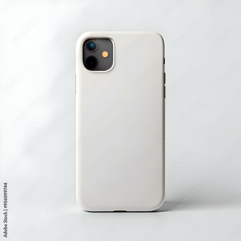 Clean. minimalist mockup of a white smartphone case. perfect for showcasing your designs or branding. Clean. minimalist mockup of a white smartphone case. perfect for showcasing your designs or branding.
