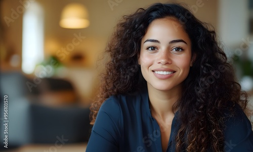 portrait of an attractive African American businesswoman,headshot