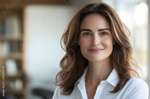 portrait of an italian business woman,headshot