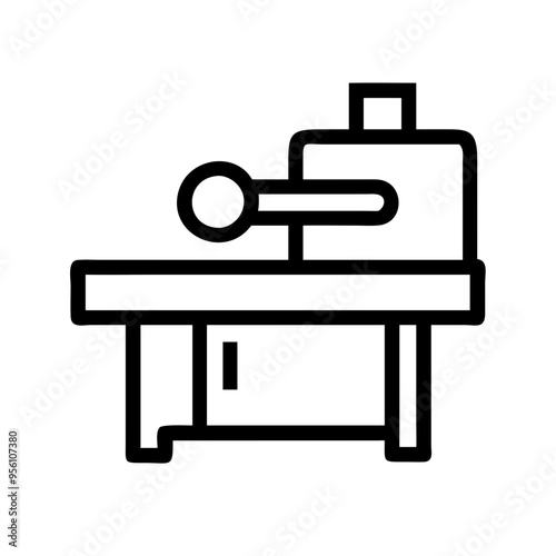 woodworking machinery icon