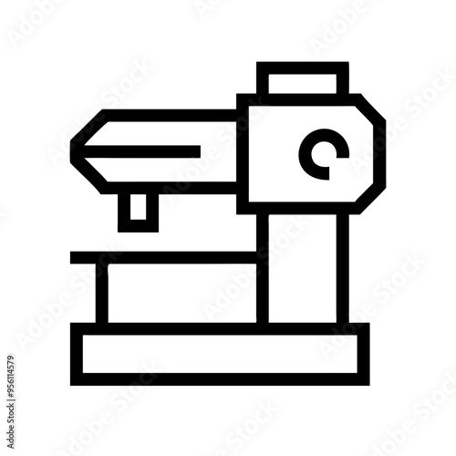 metalworking machinery icon