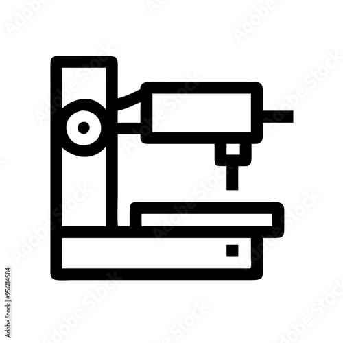 metalworking machinery icon