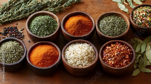 Aromatic West African Spices for Authentic Jollof Rice photo