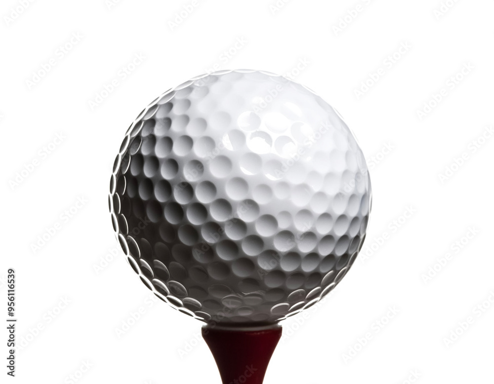 Golf ball isolated on white background Golf ball isolated on white background