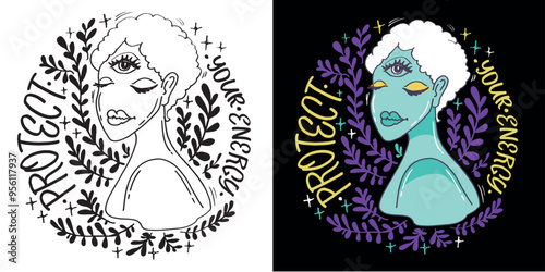 Funny trendy printable hand drawn doodle lettering quote . Lettering for t-shirt design, mug print, bag print, clothes fashion. 100% hand drawn vector image.