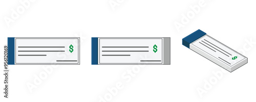 Cheque Bank Blank Payment Order Book