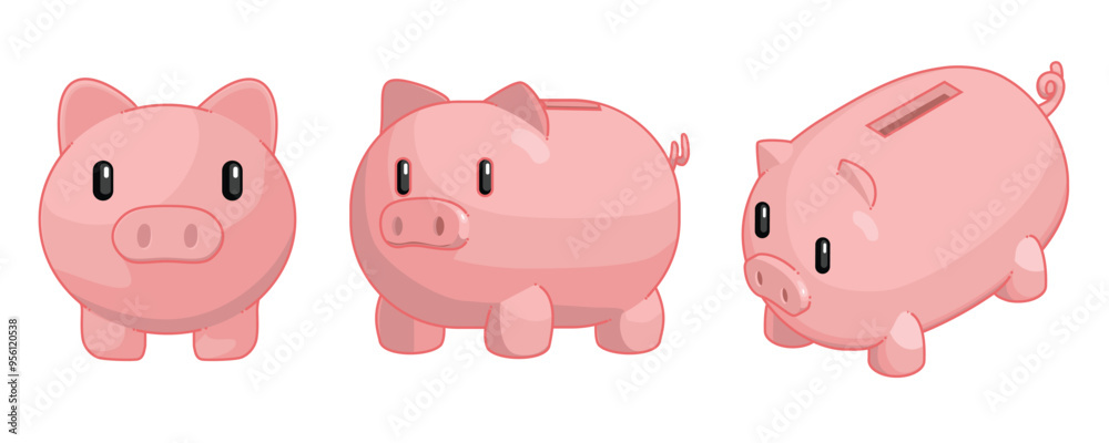 Piggy Bank Saving Penny Coin Investment