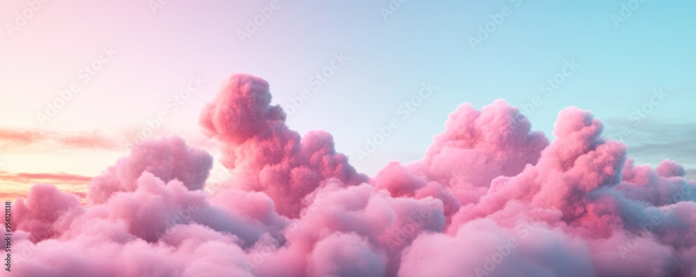 A gentle muted gradient background with soft, dreamy clouds A gentle muted gradient background with soft, dreamy clouds