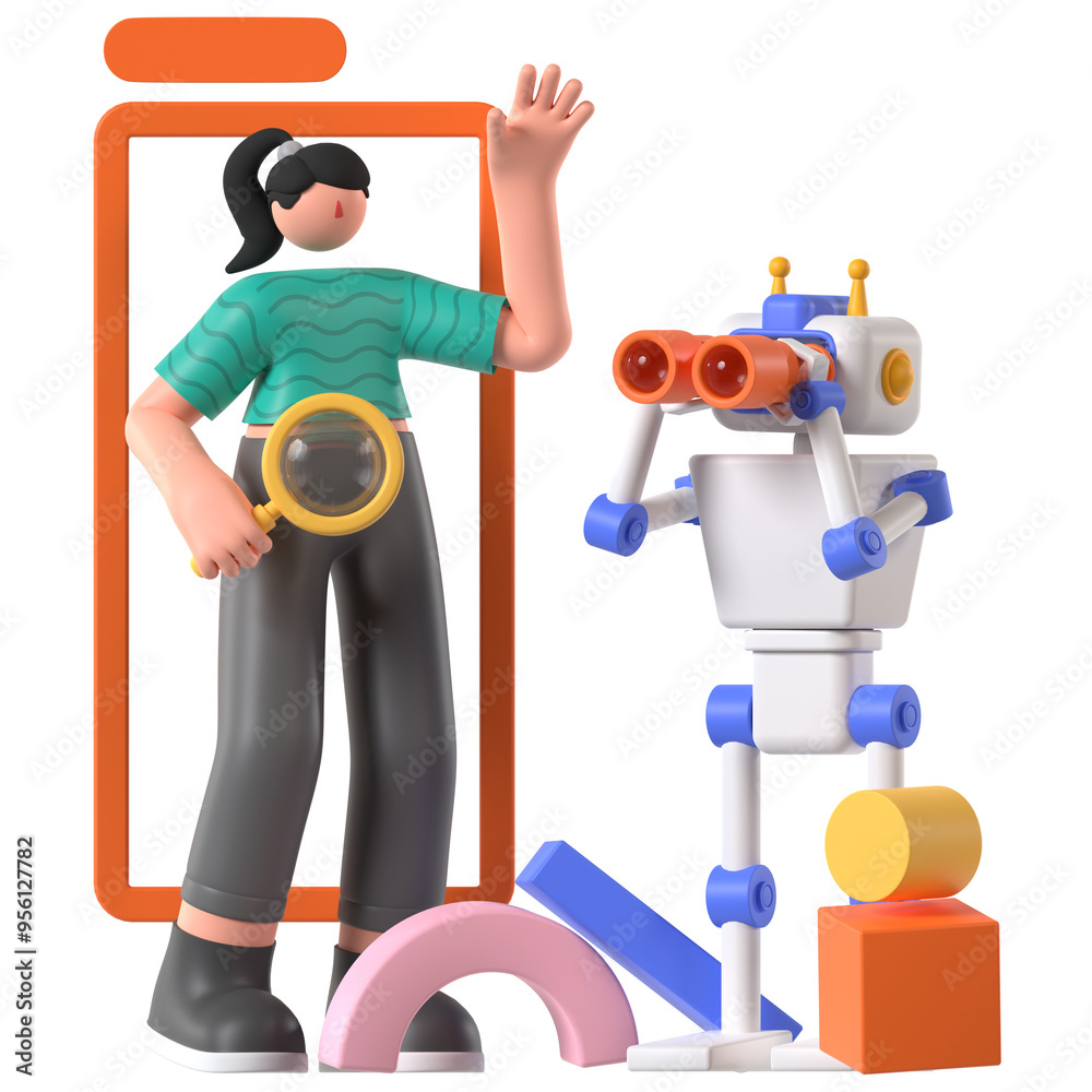 Object Recognition Artificial Intelligence Technology 3D Object Recognition Artificial Intelligence Technology 3D