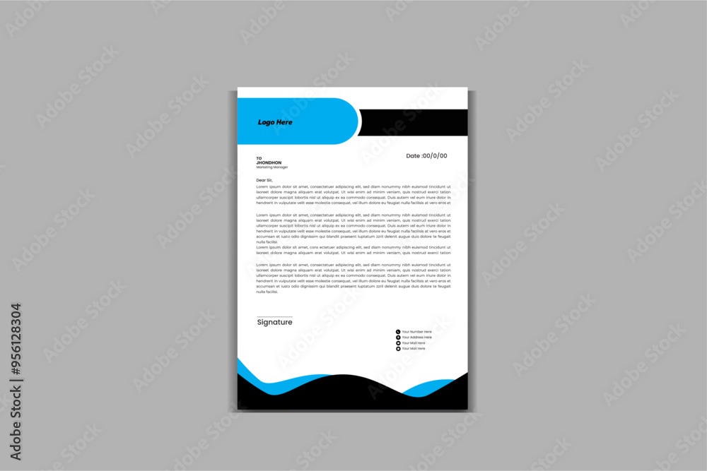Abstract Letterhead Design Modern Business Letterhead Design Template,Minimal Business Letterhead Abstract Letterhead Design Modern Business Letterhead Design Template,Minimal Business Letterhead