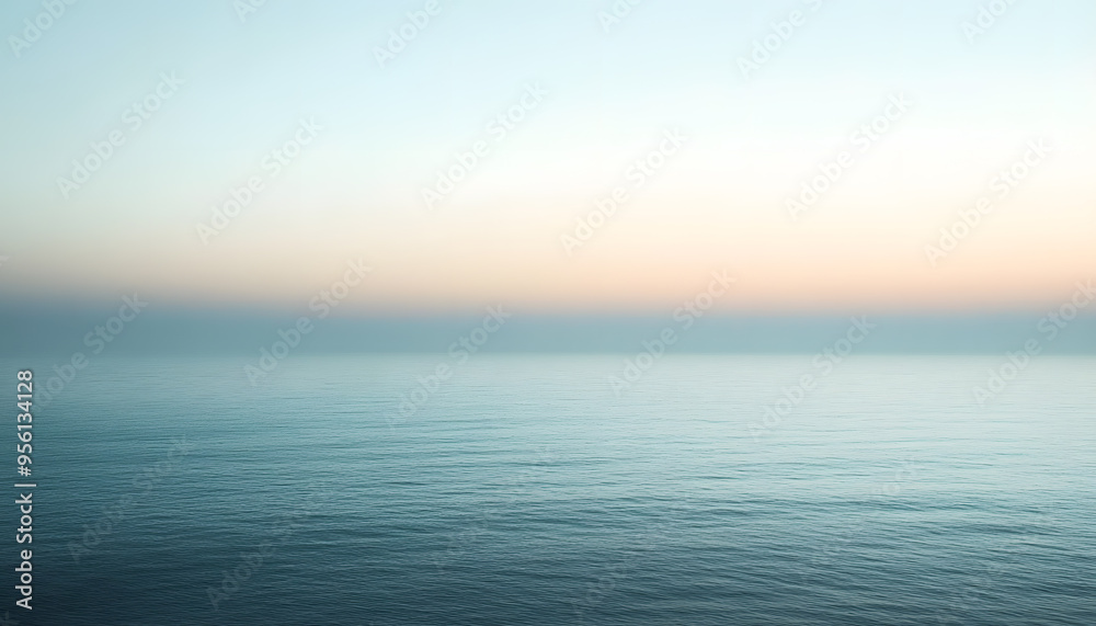 Obraz premium A soft, two-tone gradient with subtle color shifts, like light grey to white, for a calming effect.