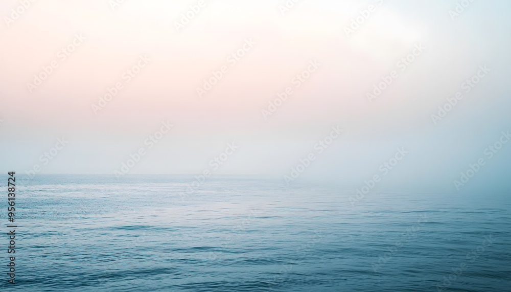 Fototapeta premium A soft, two-tone gradient with subtle color shifts, like light grey to white, for a calming effect.