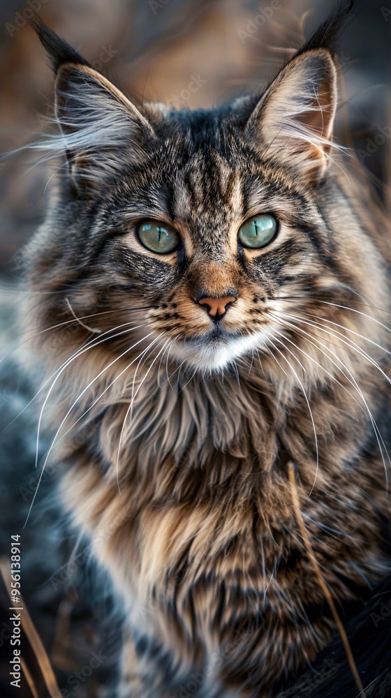 captivating portrait a cat captivating portrait a cat