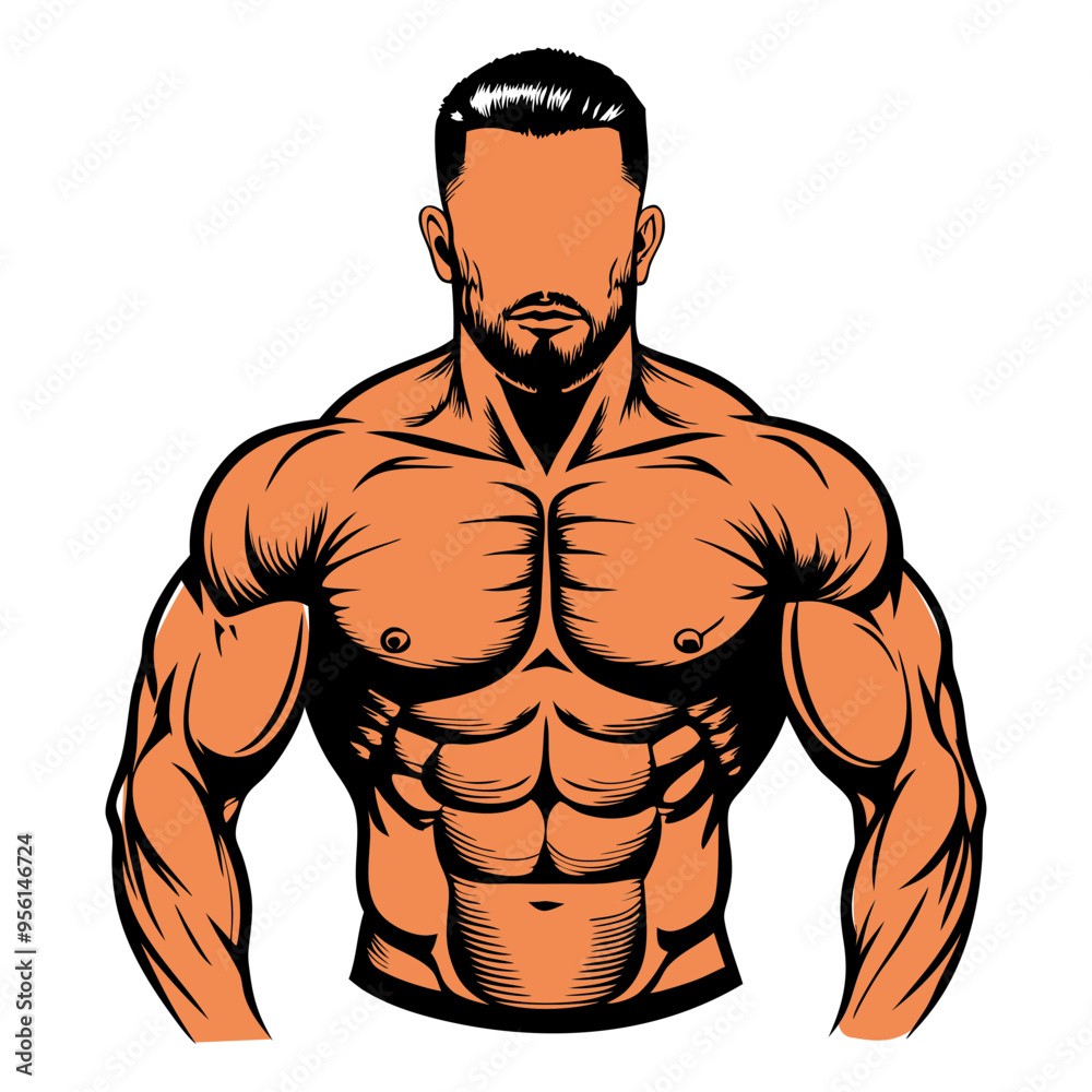 Fototapeta premium GYM Fitness and Gym Training