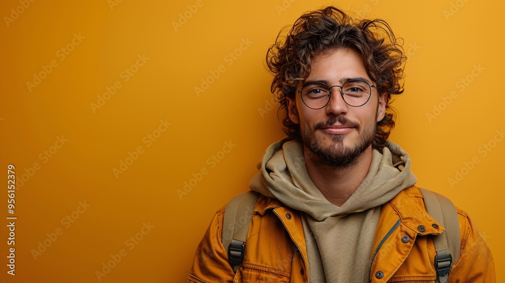 mobile app advertisement a handsome man mobile app advertisement a handsome man