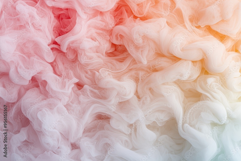 Soft and dreamy pastel floral background