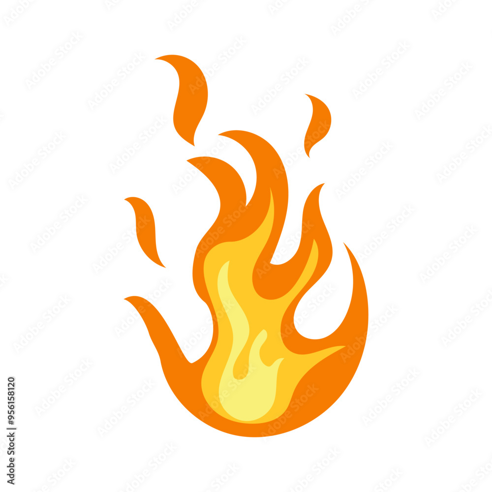 Cartoon fire. Flame of infernal fireballs,orange and yellow campfire, hot wildfire and bonfire, burn power. Hellfire burning icons isolated vector . Fireplace or camping activity. Cartoon fire. Flame of infernal fireballs,orange and yellow campfire, hot wildfire and bonfire, burn power. Hellfire burning icons isolated vector . Fireplace or camping activity.
