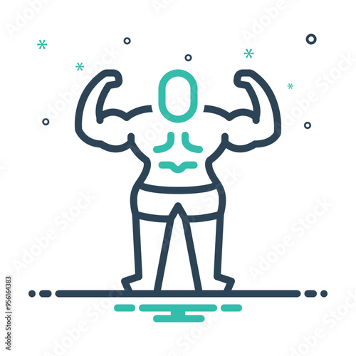 Mix icon for fitness