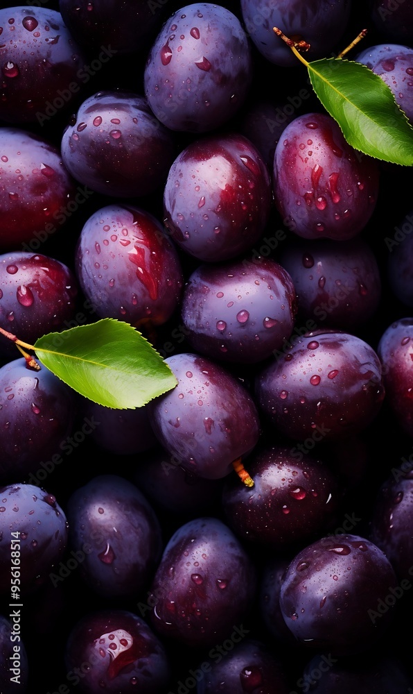 Plums background. Fresh Plums as background Plums background. Fresh Plums as background