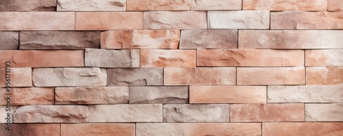 Brick Wall and Concrete Textured Background for Modern Urban Aesthetics