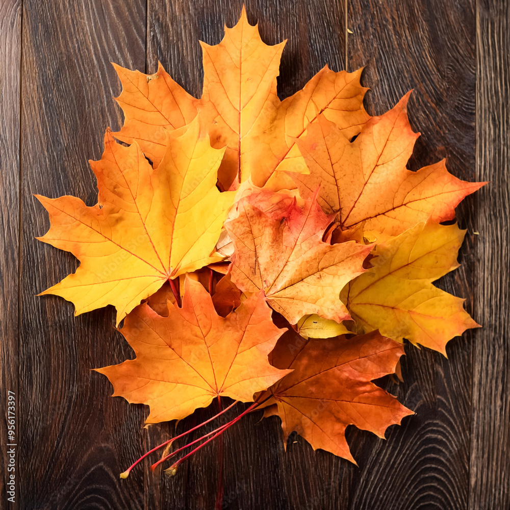 Concept background of Pile Lots of maple leaves Concept background of Pile Lots of maple leaves