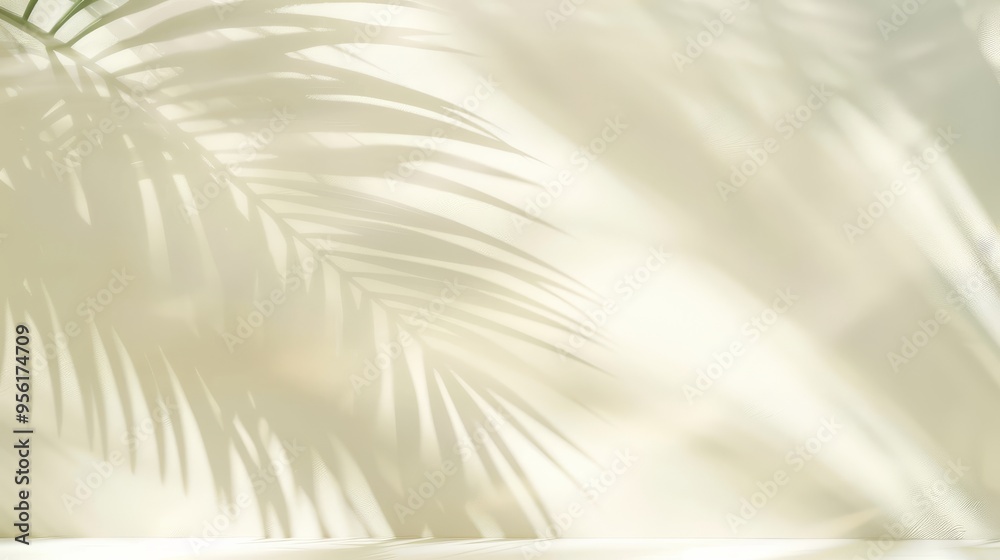 Obraz premium Embrace the warmth of summer and spring with this minimalist and inviting background, perfect for showcasing your products in a natural and refined setting.