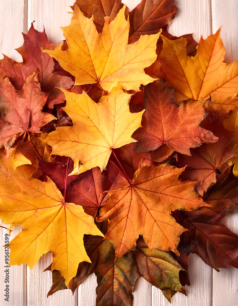 Concept background of Pile Lots of maple leaves Concept background of Pile Lots of maple leaves