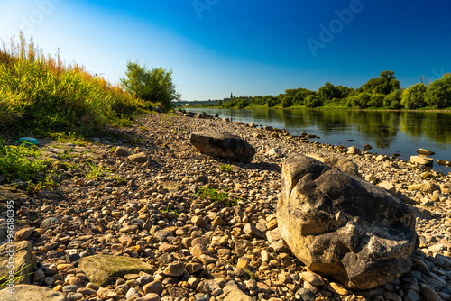 Die Elbe, aufgenommen in Dresden Kaditz 5 photo