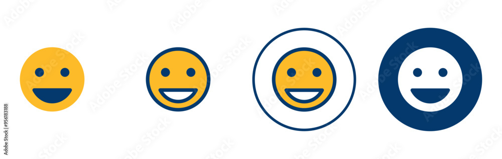 Smile icon vector isolated on white background. Smile vector icon. Emoticon Icon vector. Emoji Smile icon vector isolated on white background. Smile vector icon. Emoticon Icon vector. Emoji
