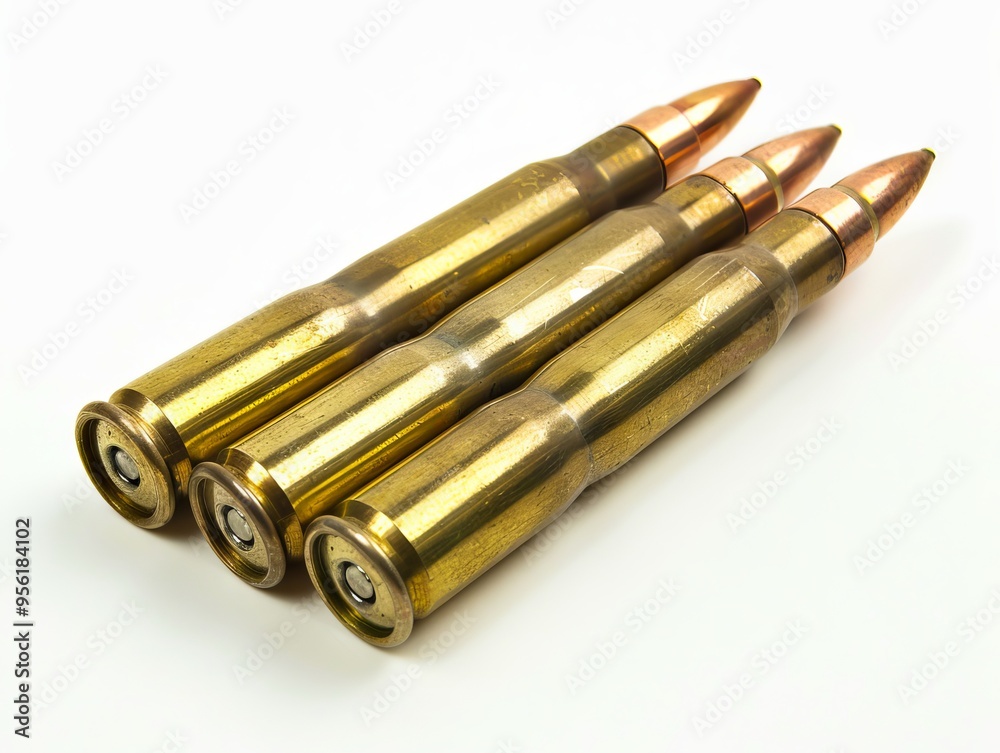 A group of bullets on a white background A group of bullets on a white background