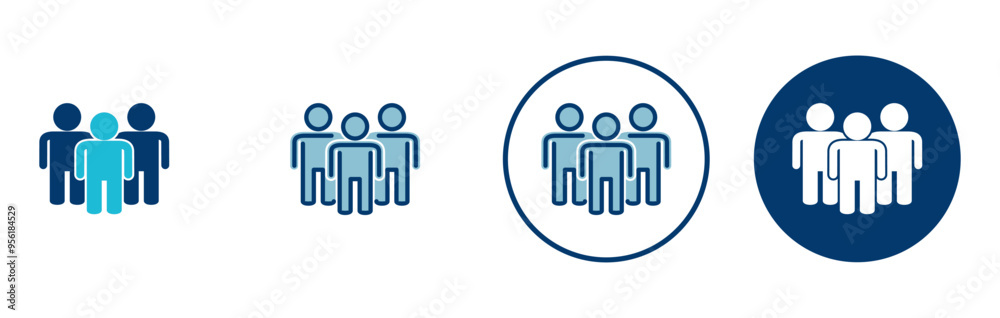 people icon vector isolated on white background. person icon. User vector icon