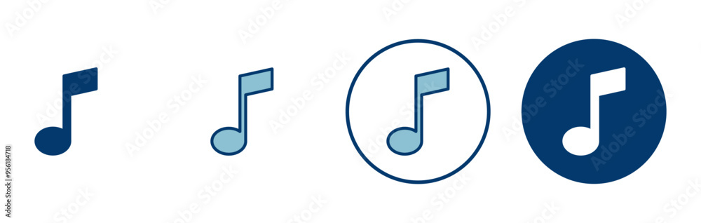 Music icon vector isolated on white background, music vector icon, Melody, song, note, sound, audio sign Music icon vector isolated on white background, music vector icon, Melody, song, note, sound, audio sign