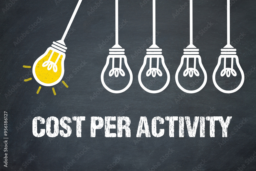 Fototapeta premium Cost per Activity
